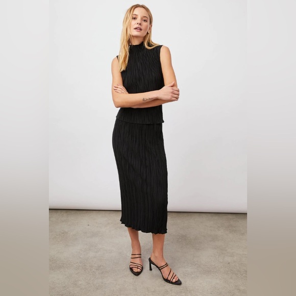 NWT Rails Stella Skirt In Black - Picture 1 of 6